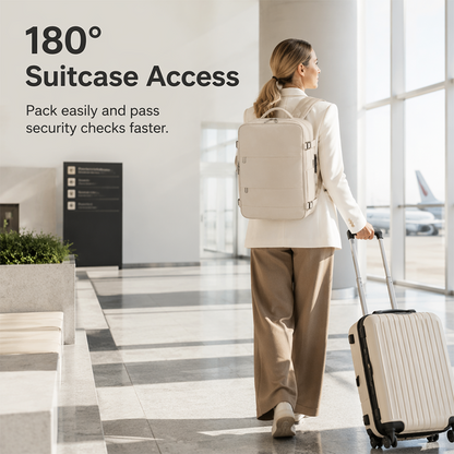 💼Large Capacity Business Backpack with USB Port