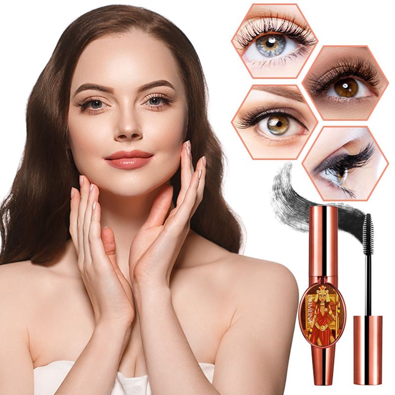 ✨️Recommended by beauty bloggers! 👱‍♀️Enlarge your eyes and restore your beauty!4D Mascara Lengthening and Volumizing Eyelashes