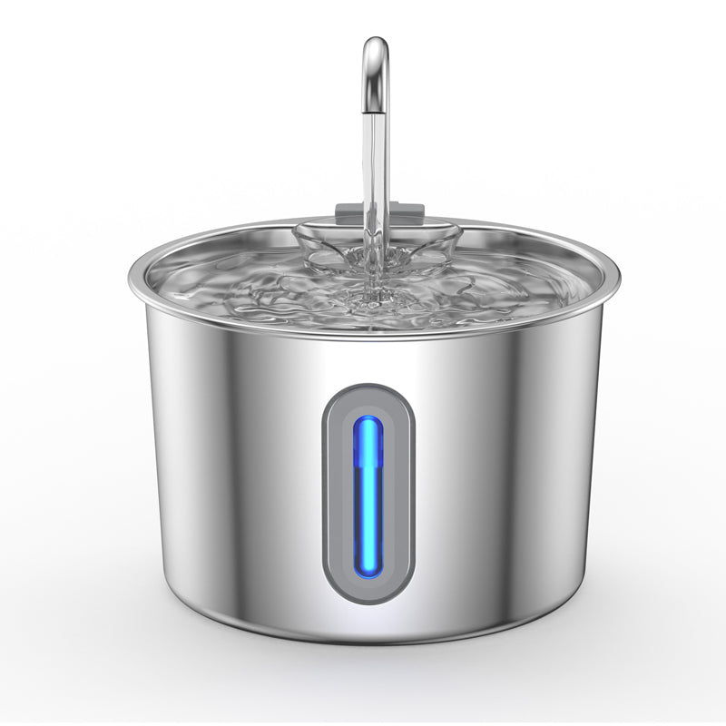 Stainless Steel Automatic Filtering Pet Water Fountain