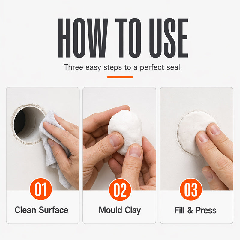 Waterproof Wall Hole Sealing Clay