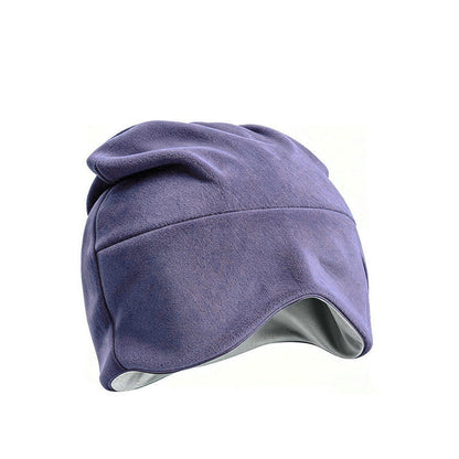 Weighted Sleep Cap with Eye Mask – micro-gravity deep sleep design, light-blocking & breathable. Restful nights anywhere