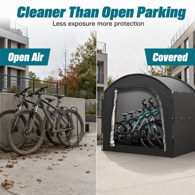 🏕️Bicycle Tent Water-Resistant Outdoor Bike Storage Shelter