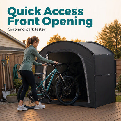 🏕️Bicycle Tent Water-Resistant Outdoor Bike Storage Shelter