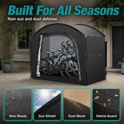 🏕️Bicycle Tent Water-Resistant Outdoor Bike Storage Shelter