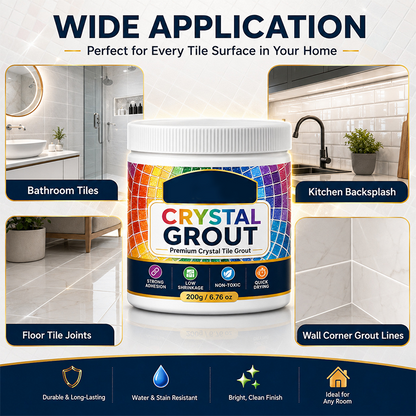 High-Strength Waterproof Crystal Tile Grout