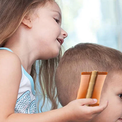 🎋 50% OFF 🌿 Bamboo Double-Sided Fine Tooth Comb – Removes Dandruff & Helps Remove Lice | Ergonomic Grip