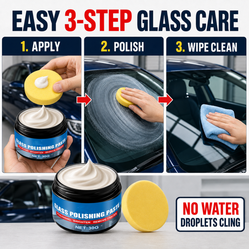 Car Glass Oil Film Remover Paste