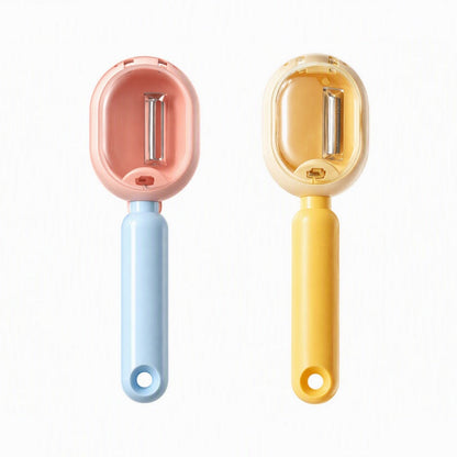 Multifunctional Peeler with Storage Container