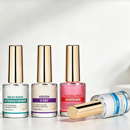 💅 Professional Milk Protein Nail Strengthener – Strengthening Treatment for Weak & Brittle Nails🛡️✨