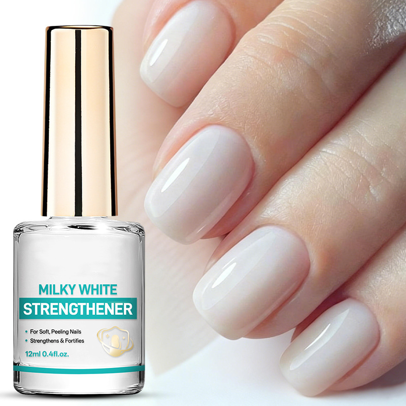 💅 Professional Milk Protein Nail Strengthener – Strengthening Treatment for Weak & Brittle Nails🛡️✨