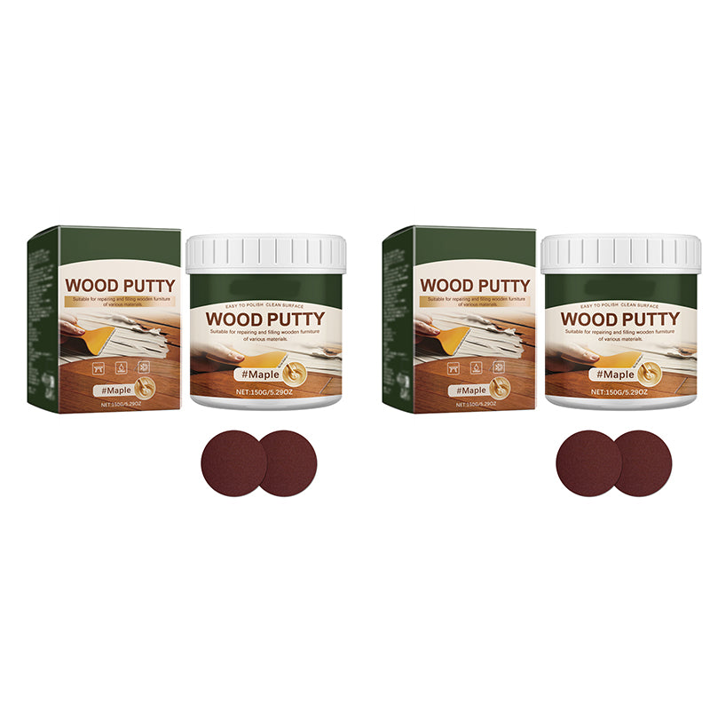 🪵✨Wood Repair Filler Putty – Fills Cracks & Chips, Smooths Surfaces, Blends with Dark Wood