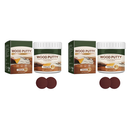 🪵✨Wood Repair Filler Putty – Fills Cracks & Chips, Smooths Surfaces, Blends with Dark Wood