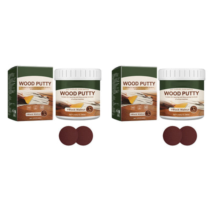 🪵✨Wood Repair Filler Putty – Fills Cracks & Chips, Smooths Surfaces, Blends with Dark Wood