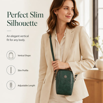 ✨ Time‑Limited Offer ⚡Women PU Leather Crossbody Phone Bag