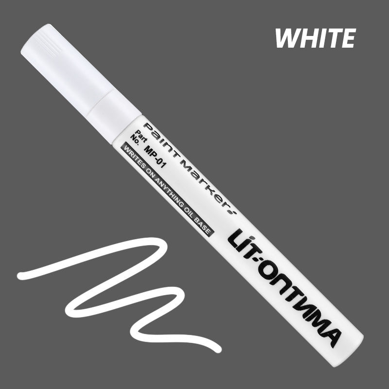 ✏️🔧 50% OFF! Oil-Based Waterproof Tire Marker Pen – 12 vibrant colors, waterproof & fade‑resistant. Perfect for tires, metal, glass & DIY crafts – bold marks that last! 🎨🚗