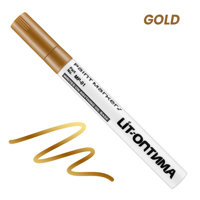 ✏️🔧 50% OFF! Oil-Based Waterproof Tire Marker Pen – 12 vibrant colors, waterproof & fade‑resistant. Perfect for tires, metal, glass & DIY crafts – bold marks that last! 🎨🚗