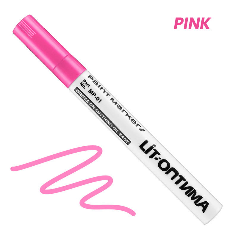 ✏️🔧 50% OFF! Oil-Based Waterproof Tire Marker Pen – 12 vibrant colors, waterproof & fade‑resistant. Perfect for tires, metal, glass & DIY crafts – bold marks that last! 🎨🚗