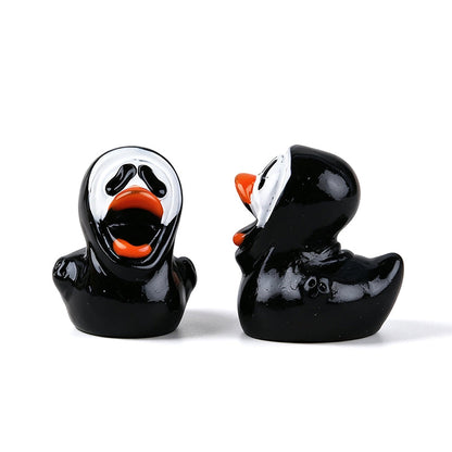 👻✨ A Little Ghost Duck to Spook Up Your Space! 🎃 Cute Halloween Resin Decoration for Desk & Home
