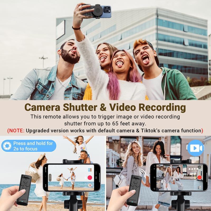 📸✨Bluetooth Camera Grip with Remote Shutter