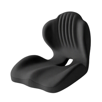 🪑 Ergonomic Memory Foam Seat Cushion with Back Support – Stay Comfortable All Day, Perfect for Office, Car & Home ✨