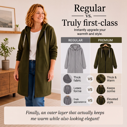 🔥✨ Women's Zip-Up Fleece Hoodies