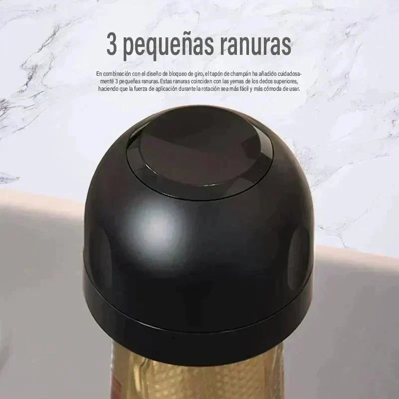 🍾 Twist-Lock Wine and Champagne Bottle Stoppers
