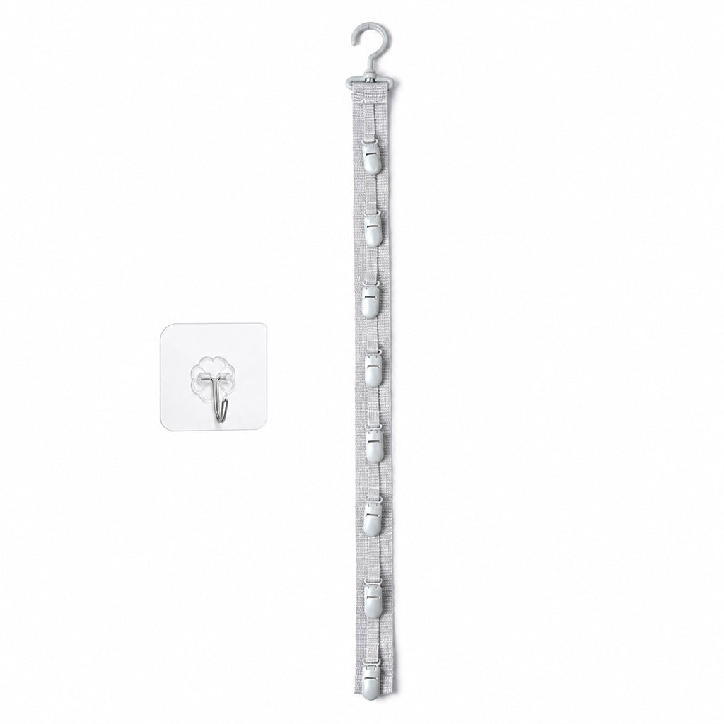 ✨ 8-Clip Wall Mount Hat Rack – Helps Save Space & Display Your Cap Collection, for Bedroom, Closet