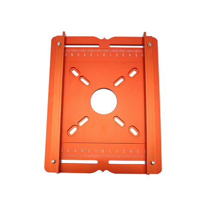 ⏰Aluminum Alloy Wood Router Slotting Bracket Guide Tool