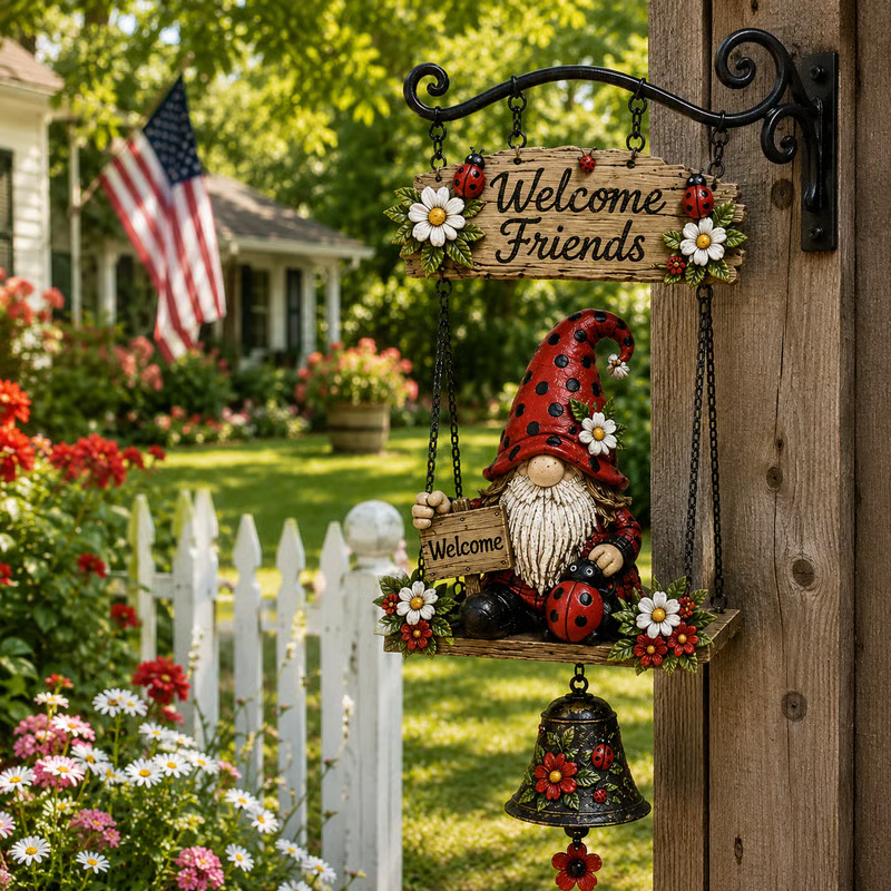 🧙‍♂️Gnome Welcome Doorbell Outdoor Decor