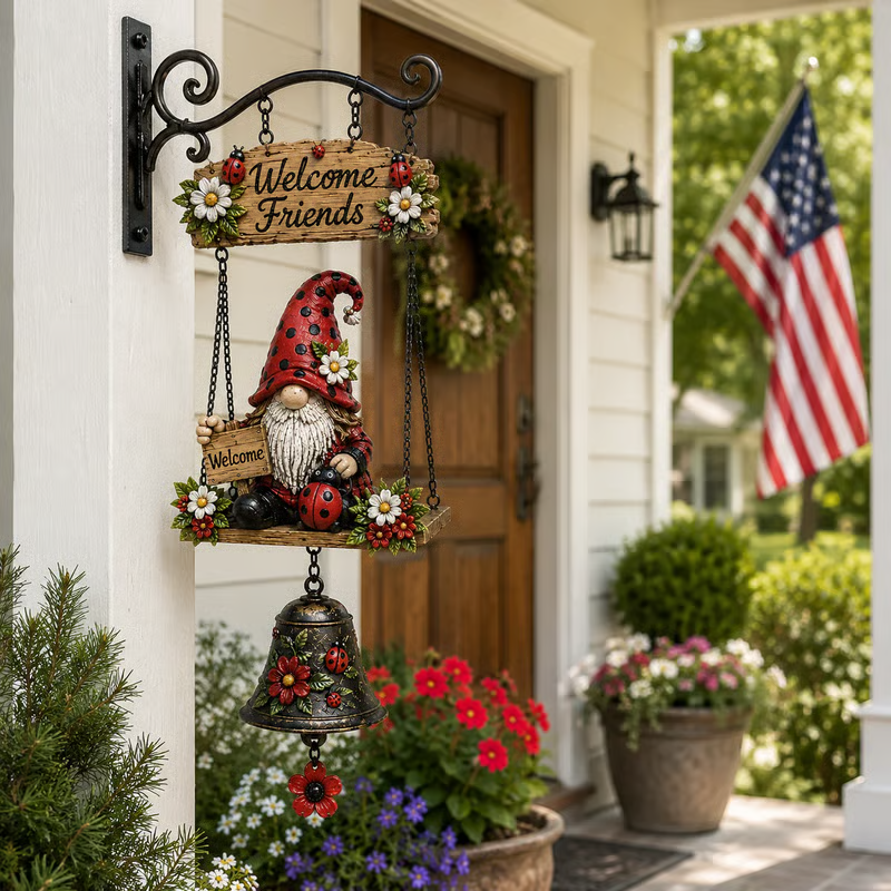 🧙‍♂️Gnome Welcome Doorbell Outdoor Decor