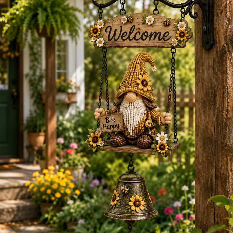 🧙‍♂️Gnome Welcome Doorbell Outdoor Decor