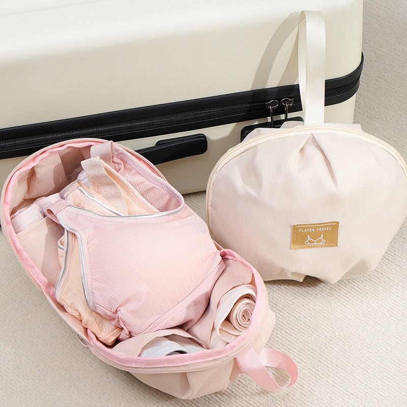 🎉 LIMITED TIME 50% OFF! 👙 Portable Underwear Storage Bag for Travel – Spherical Dome Design, Compartmentalized Interior & Durable Polyester ✨