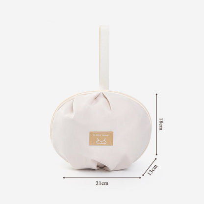 🎉 LIMITED TIME 50% OFF! 👙 Portable Underwear Storage Bag for Travel – Spherical Dome Design, Compartmentalized Interior & Durable Polyester ✨