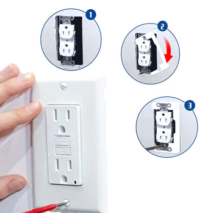 Metal Wall Plate Spacer For Uneven Electrical Outlet Boxes