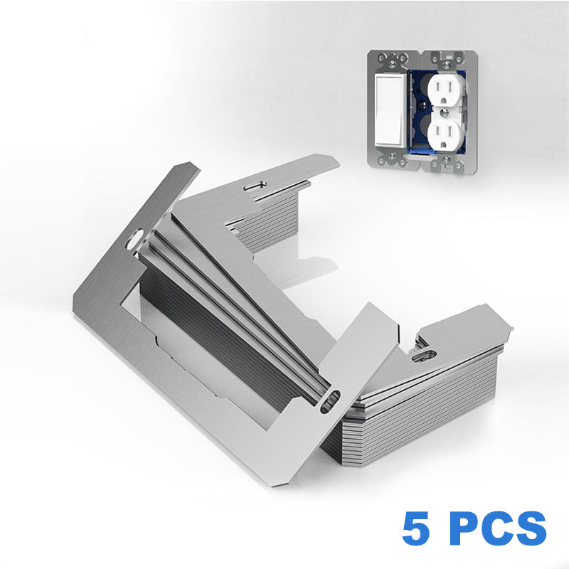Metal Wall Plate Spacer For Uneven Electrical Outlet Boxes