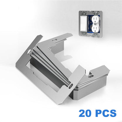 Metal Wall Plate Spacer For Uneven Electrical Outlet Boxes