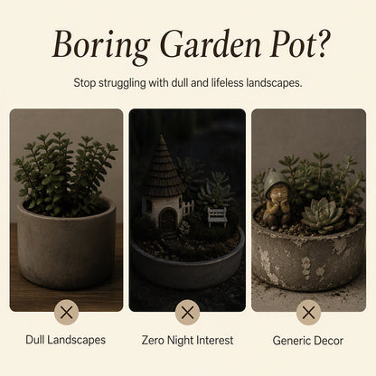 🌿 Glow-in-the-Dark Plant Stakes – 7 colors, premium resin, sturdy iron hooks – magical garden decor. 🌙