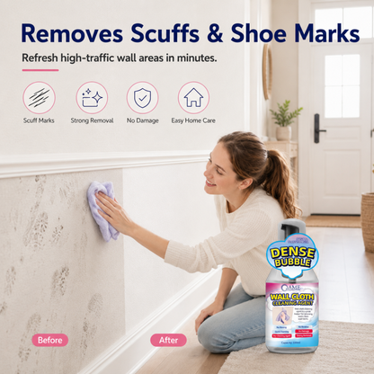Multi-Purpose Rinse-Free Wallpaper Foam Cleaner
