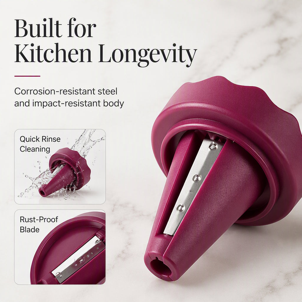 🥕✨ Manual Vegetable Spiralizer and Curler for Rose Flower Carving – Turn Carrots into Restaurant-Style Roses in 60 Seconds! 🌹🍽️