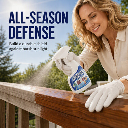 🛡️ 50% OFF! All-Season Wood Restorer – Penetrates deep to restore colour & creates protective shield against UV & moisture. Keep your garden furniture looking new! 🌳💪