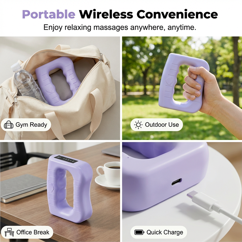 Handheld Body Shaping Massager – Powerful Wireless Vibration for Slimming, Skin Tightening & Muscle Relaxation