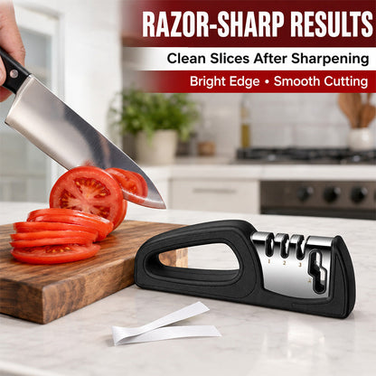 4-in-1 Multi-Stage Kitchen Knife Sharpener