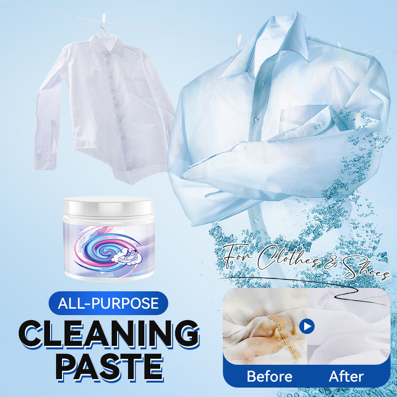 All-Purpose Cleaning Paste – Powerful Stain Remover for Clothes, Shoes & Home Surfaces
