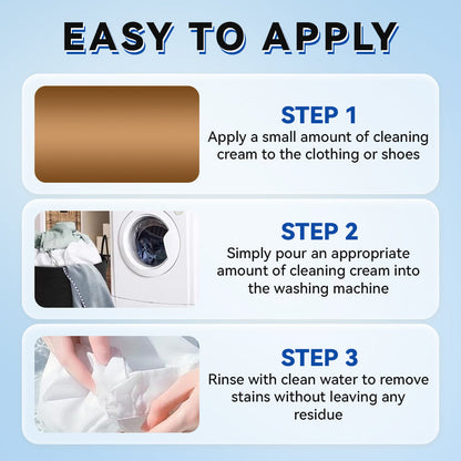 All-Purpose Cleaning Paste – Powerful Stain Remover for Clothes, Shoes & Home Surfaces