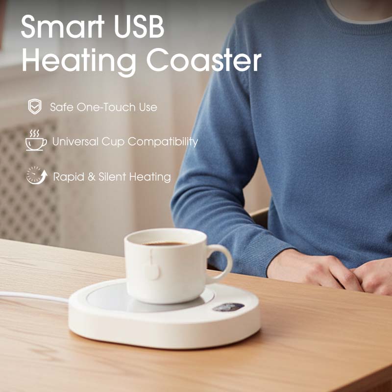 Smart USB Heating Coaster