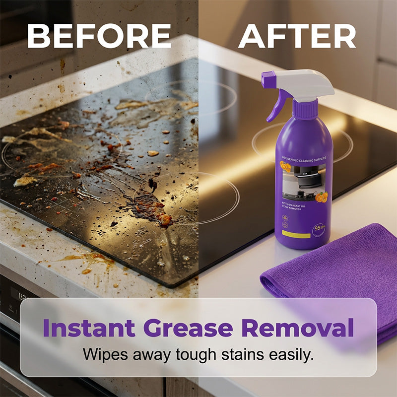 Multifunctional Kitchen Grease Cleaner Spray