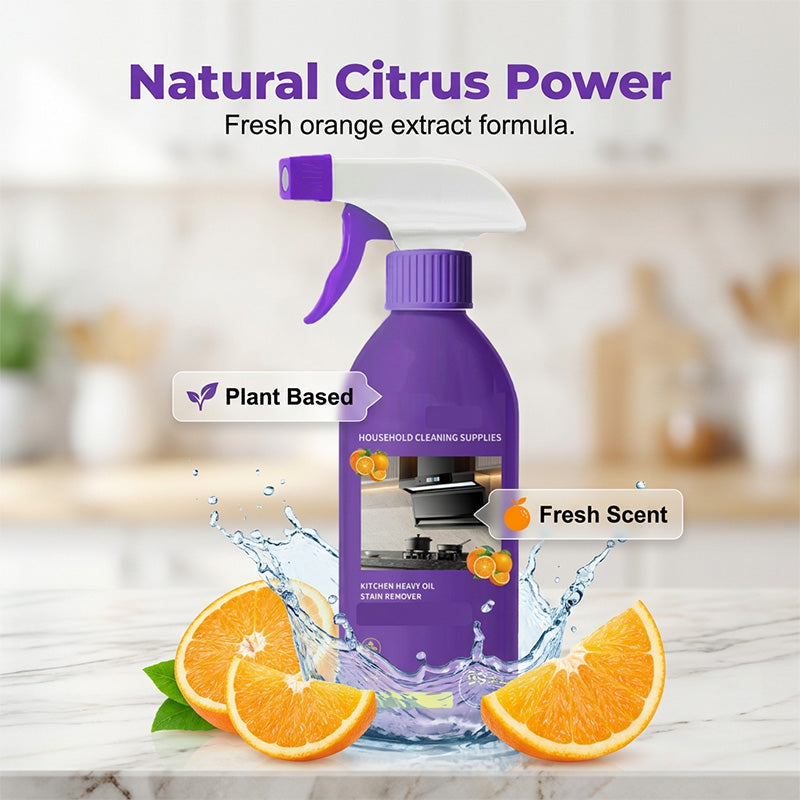 Multifunctional Kitchen Grease Cleaner Spray