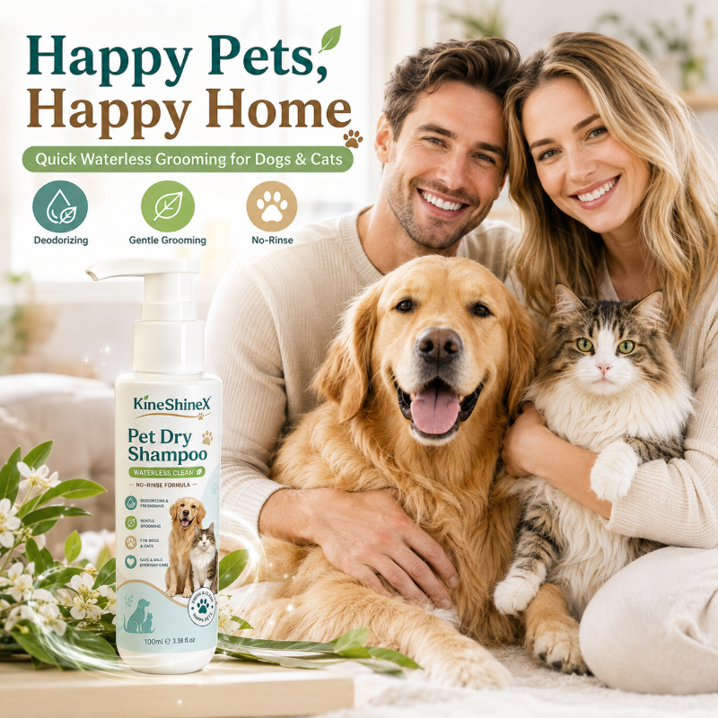 Rinse-Free Pet Shampoo Mousse