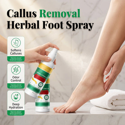 🥳HOT SALE🥳💞10K+ SOLD! Foot Care Spray – Herbal formula, removes calluses & neutralizes odor. Fresh feet – grab yours! ✅