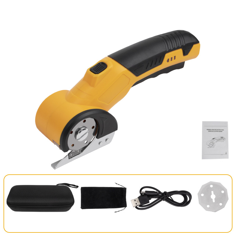 Portable Cordless Electric Fabric Scissors Kit